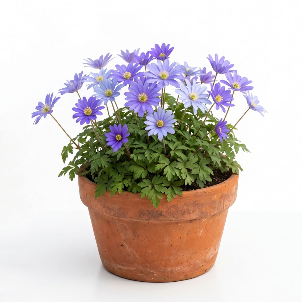 Anémone des bois bleue