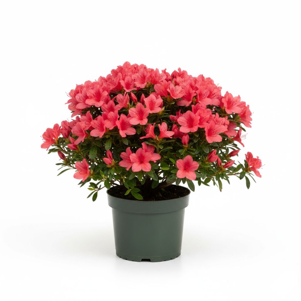 Azalée du Japon rose rouge