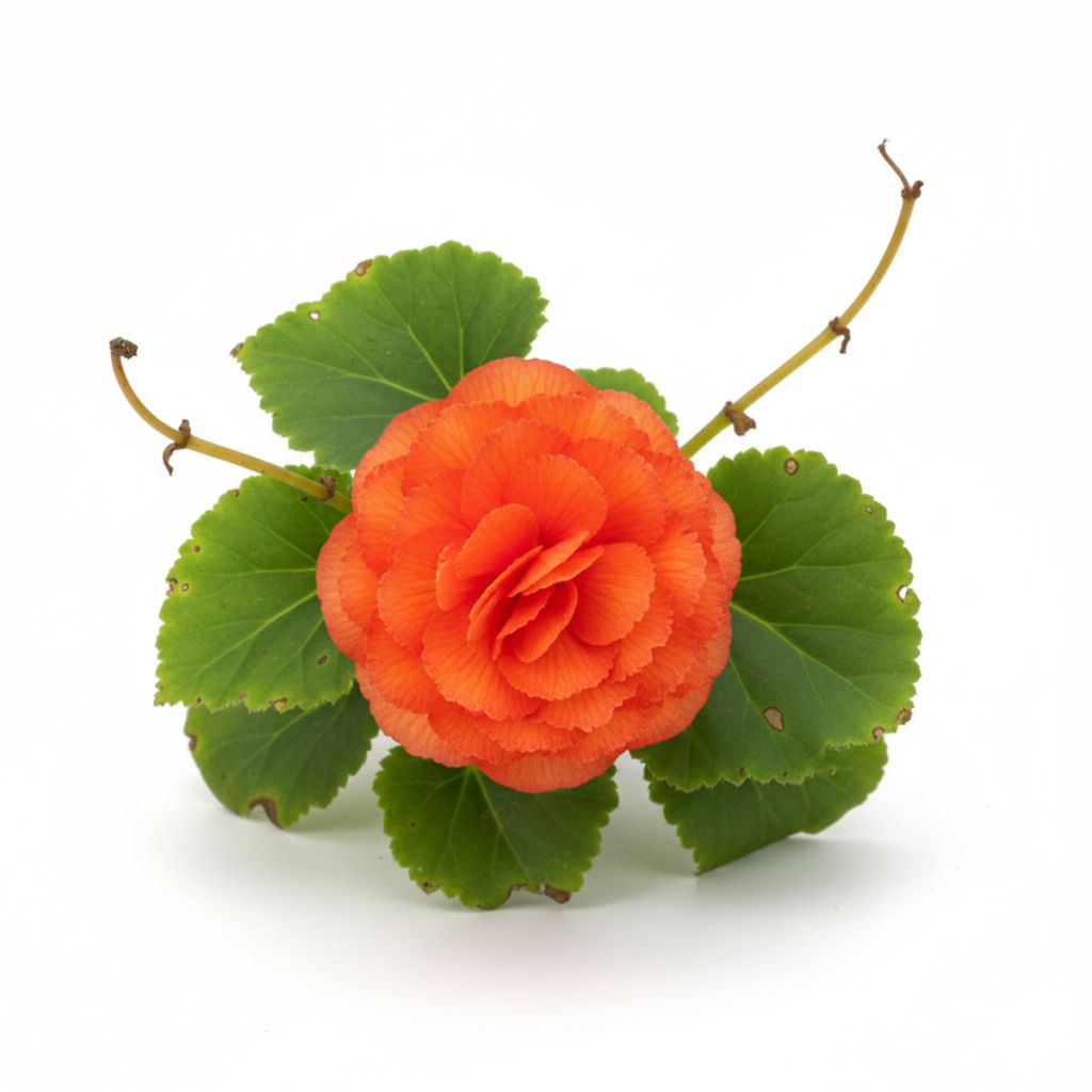 Begonia frisé orange
