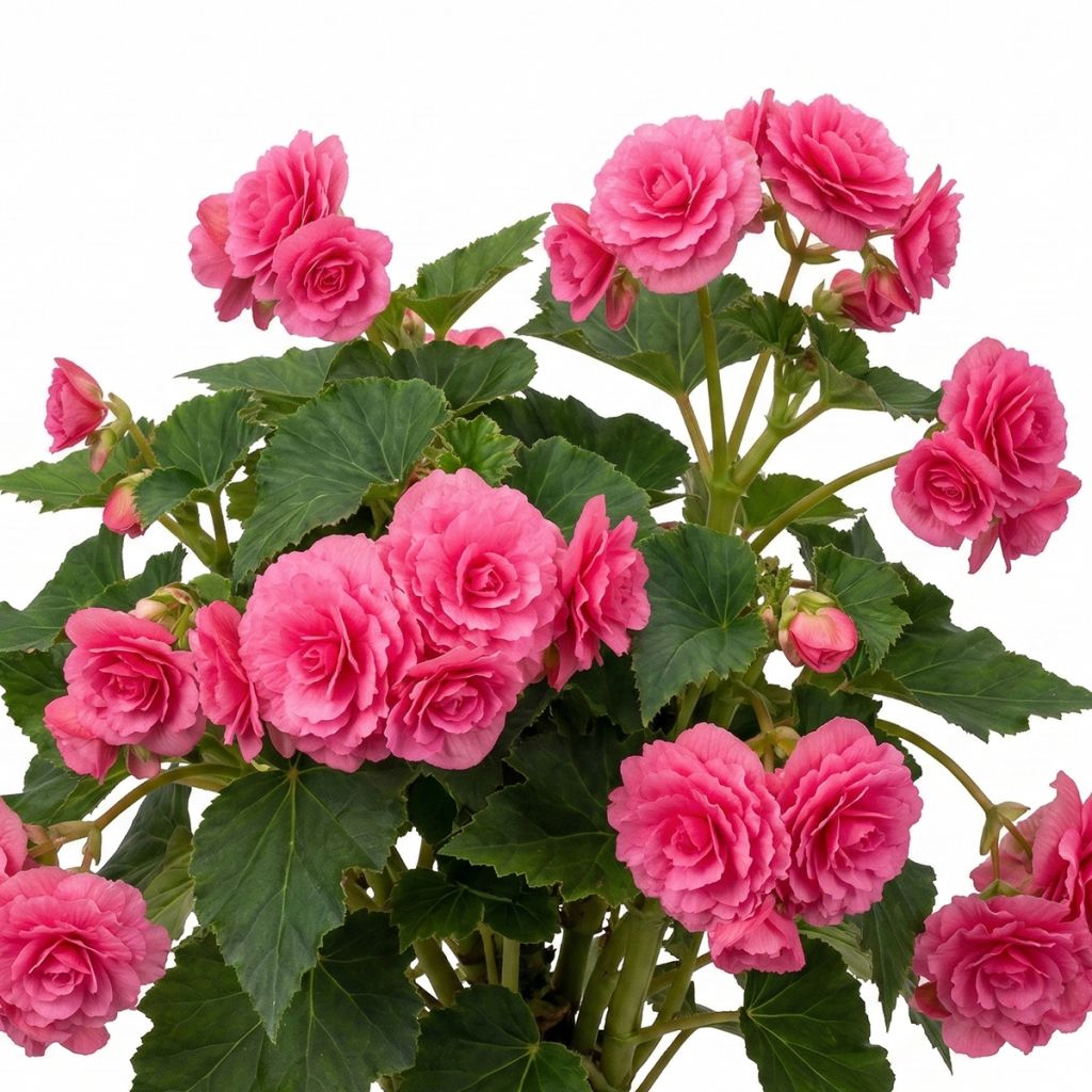 Begonia à grandes fleurs rose