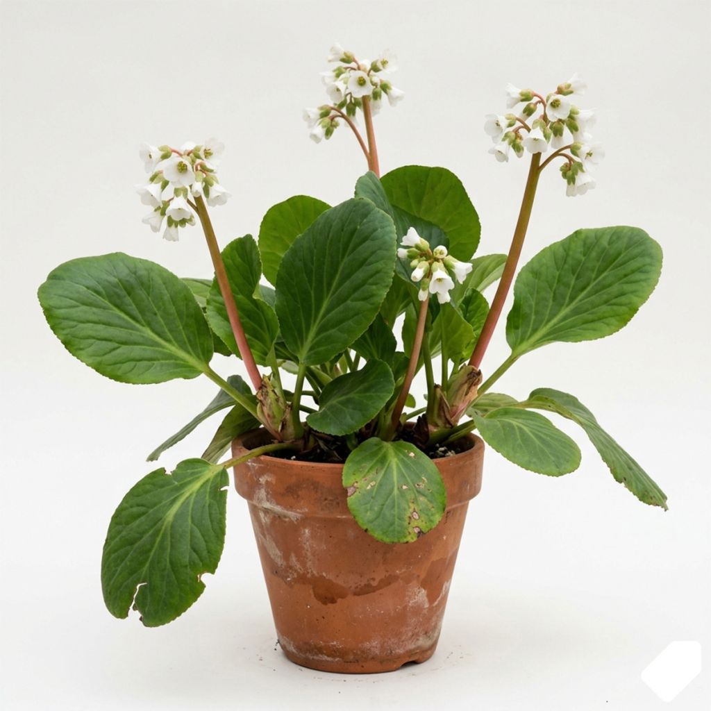 Bergenia blanc