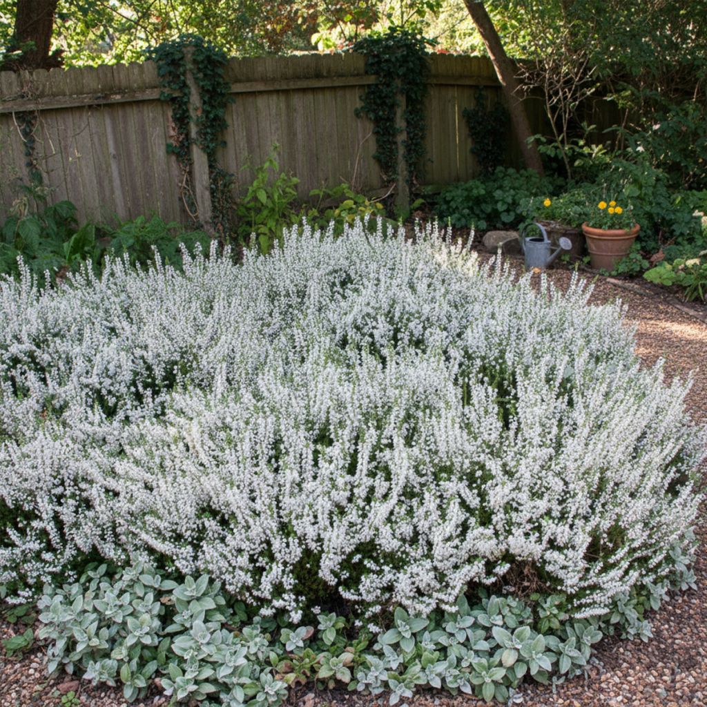 Bruyère des neiges blanche