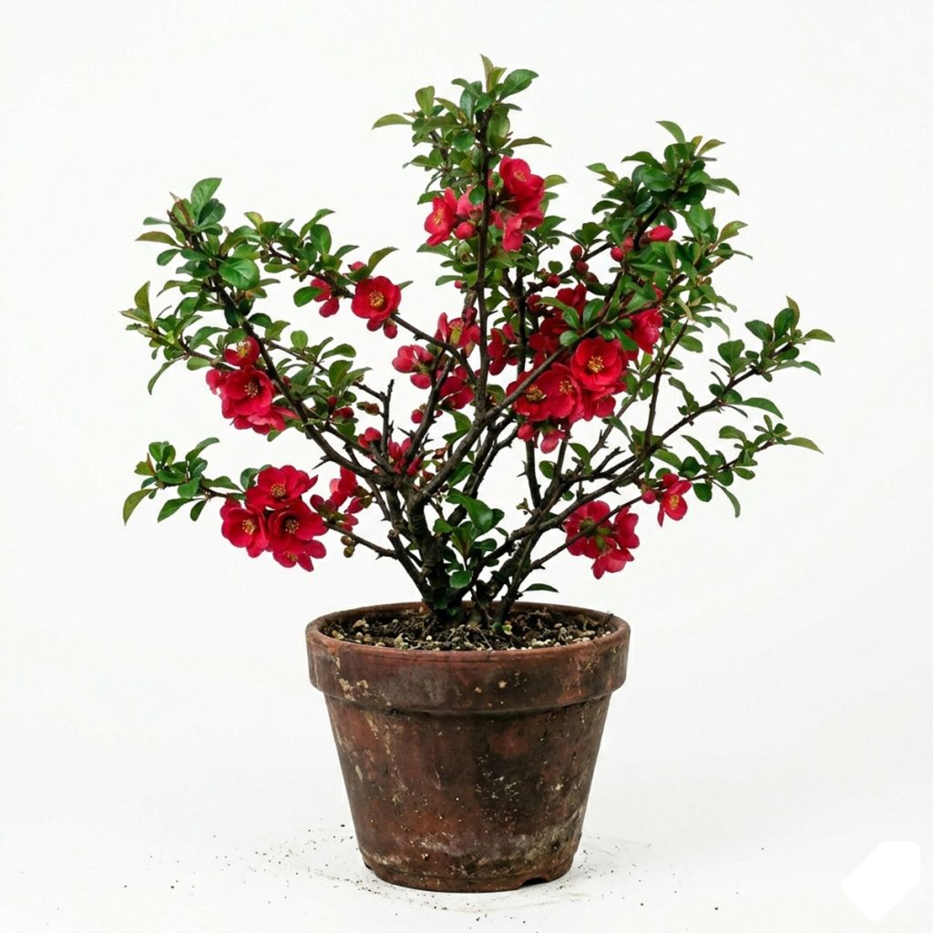 Cognassier du Japon précoce rouge