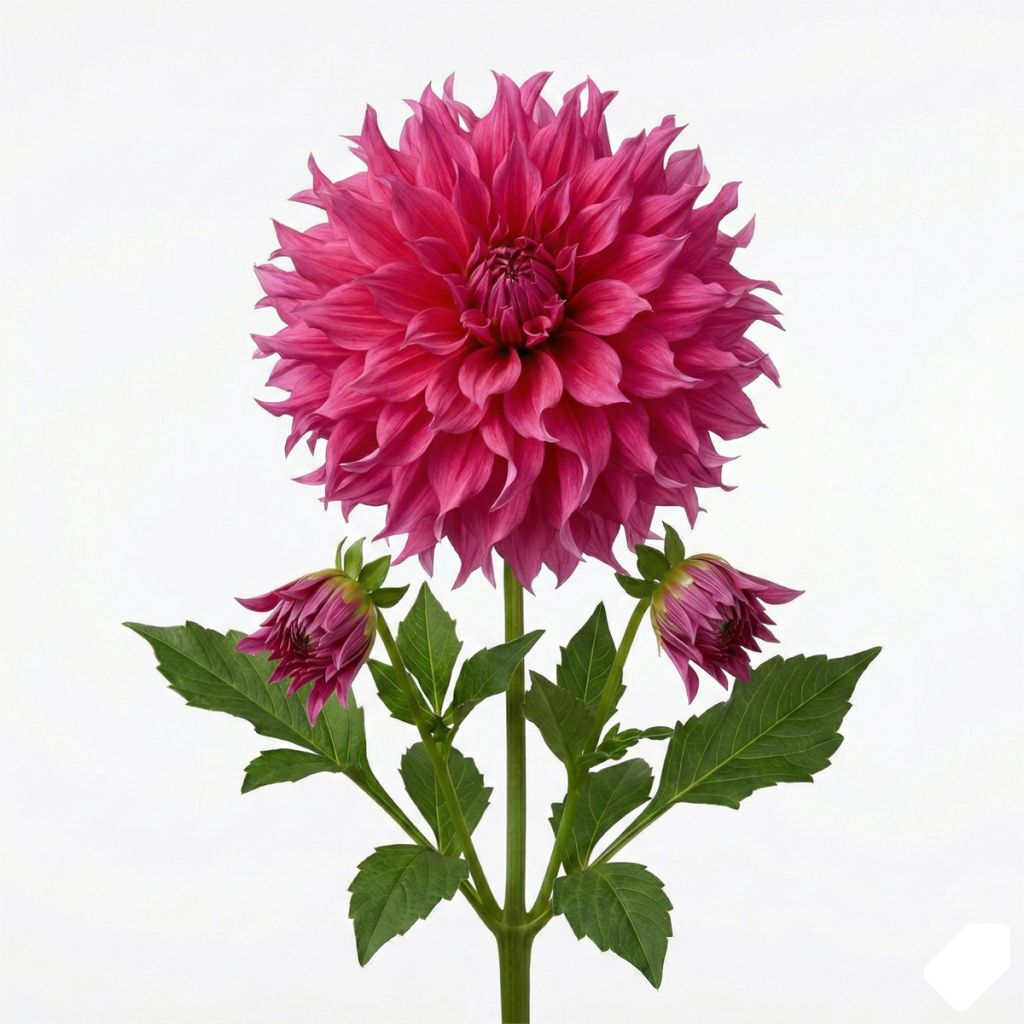 Dahlia géant rose fuchsia