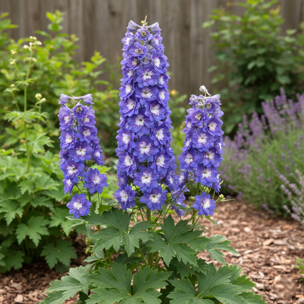 Delphinium violet
