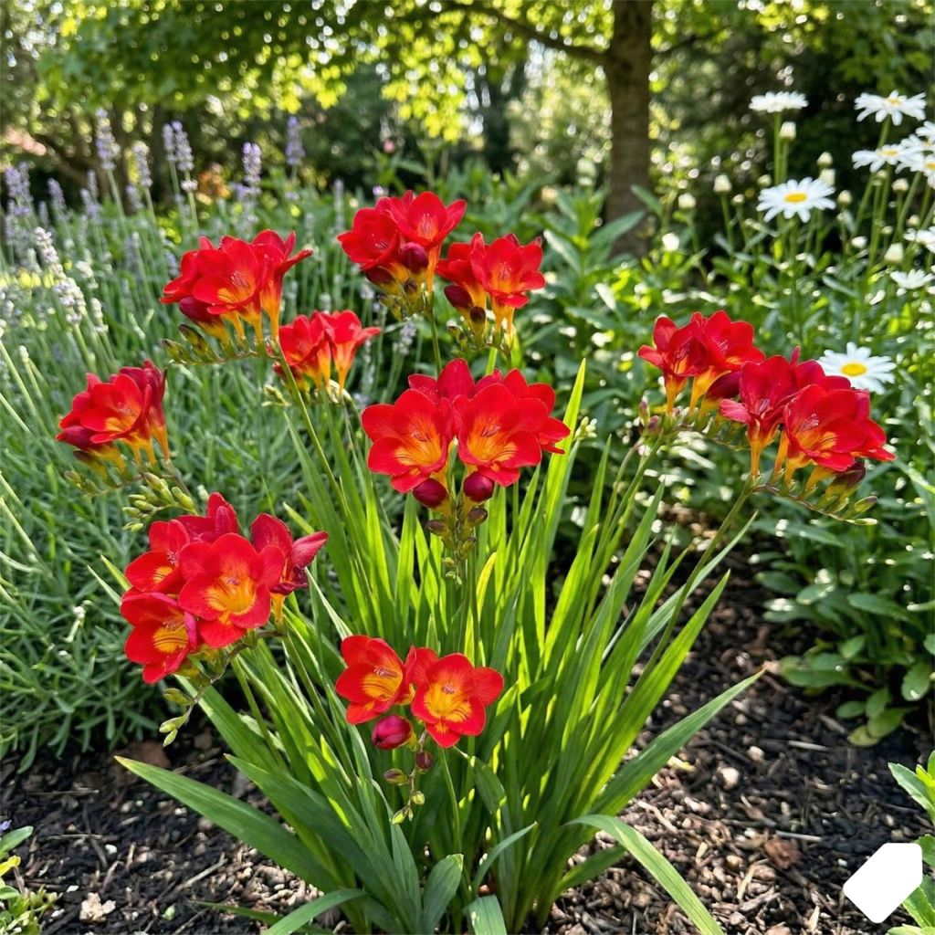 Freesia simple rouge