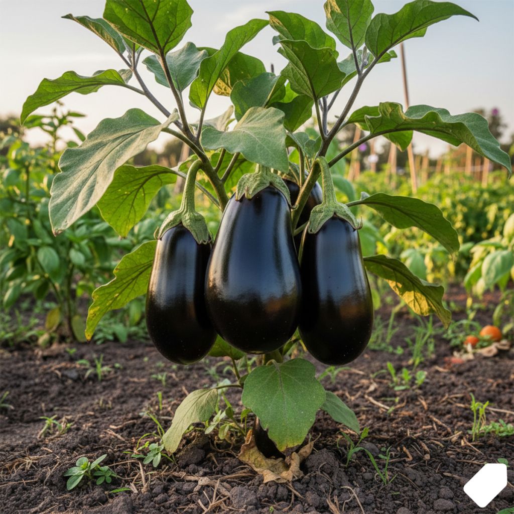 Graines d'Aubergine Black Beauty