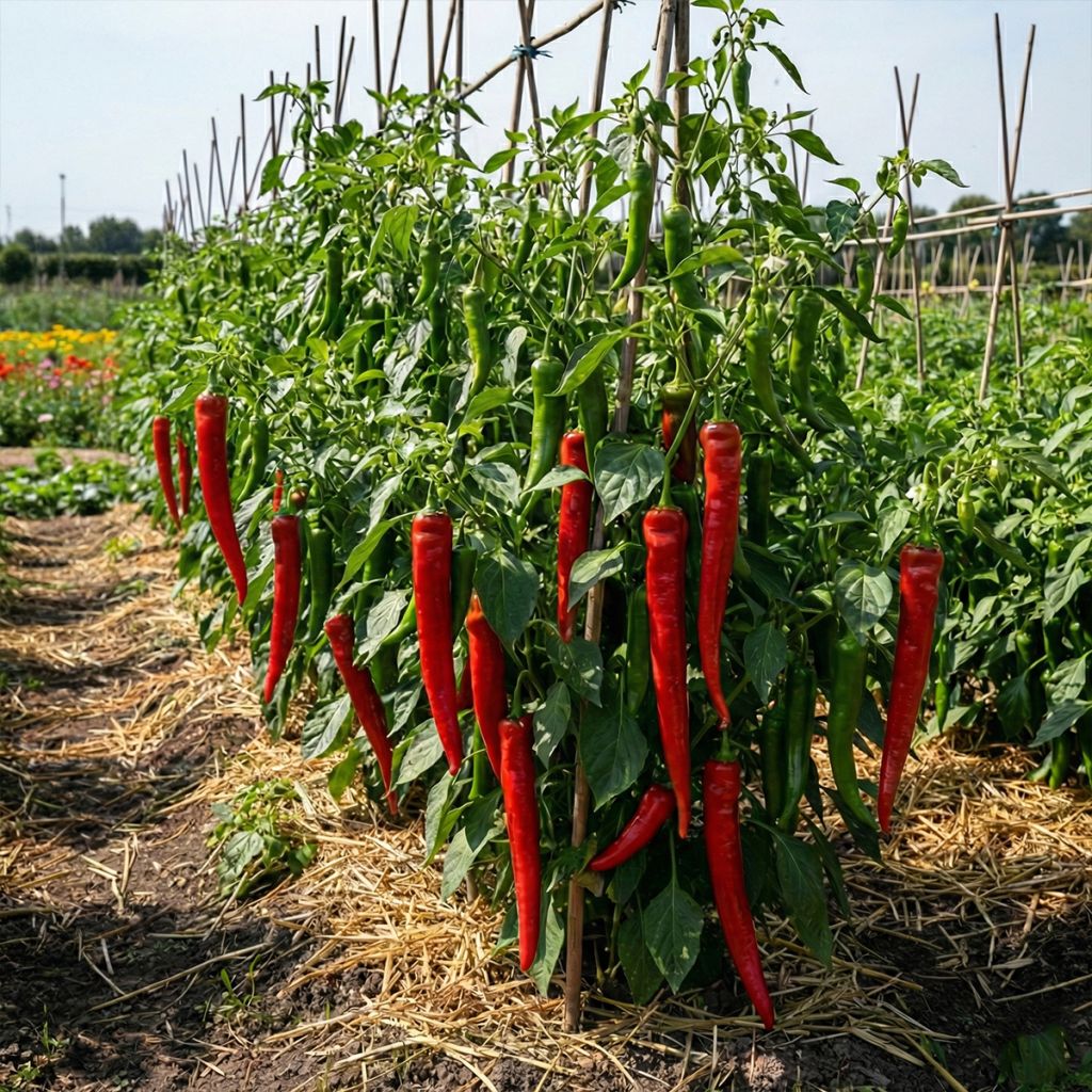 Graines de Piment doux tres long des Landes