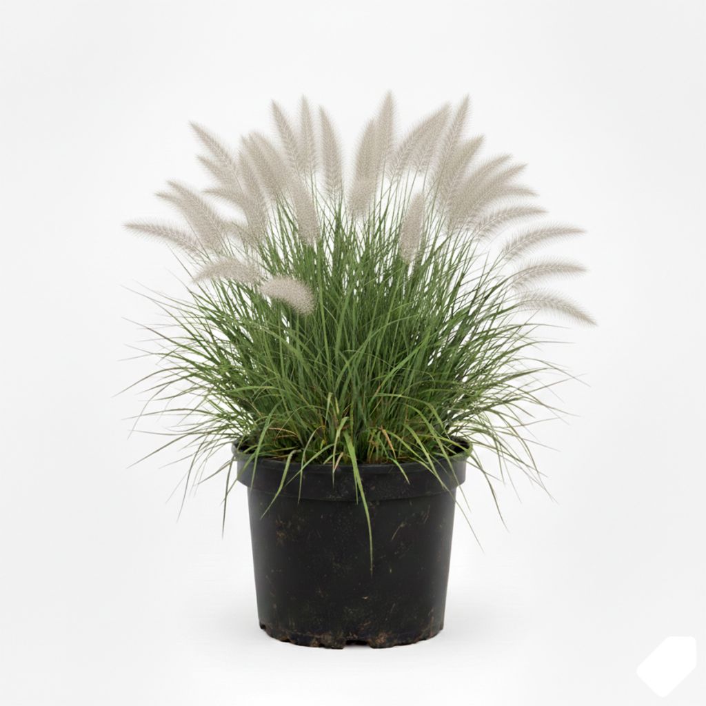 Herbe aux écouvillons épis roses