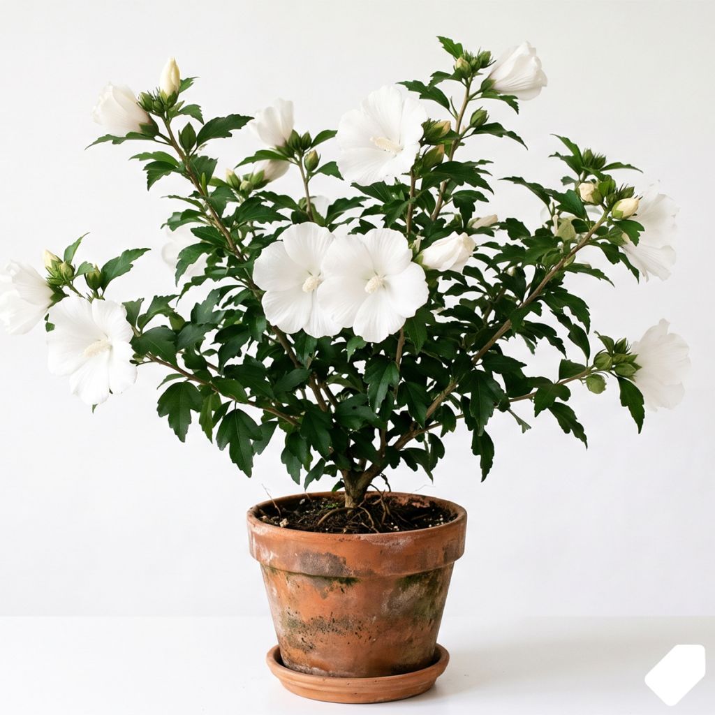 Hibiscus blanc - Althéa