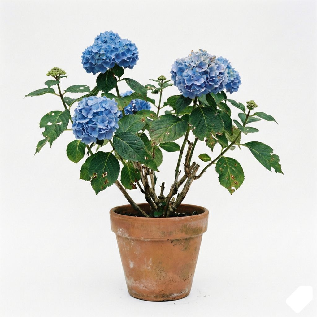 Hortensia bleu