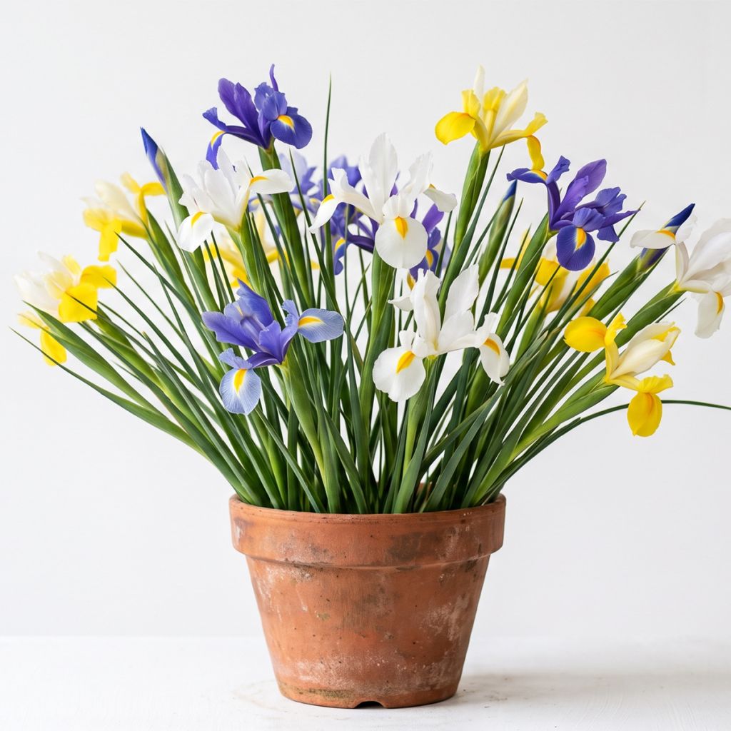 Iris de Hollande, mélange de bulbes