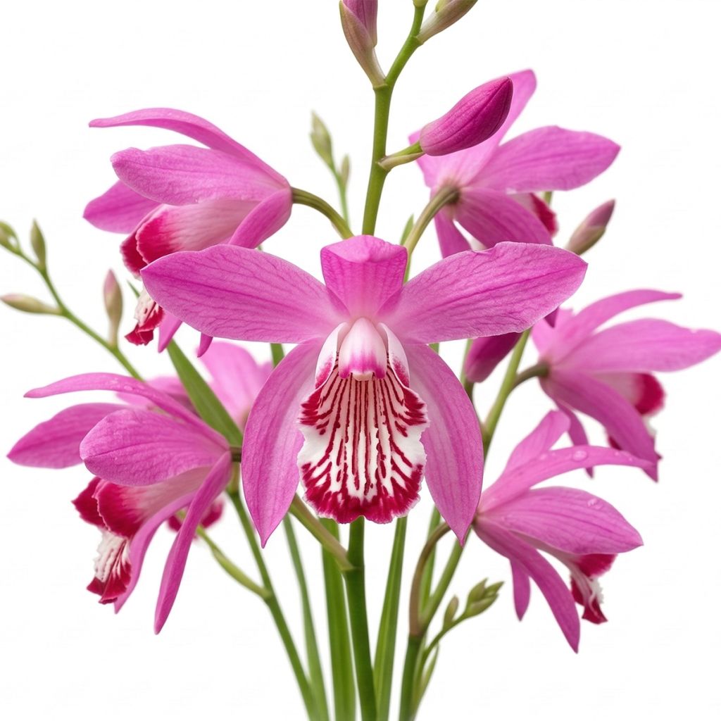 Orchidée jacinthe rose