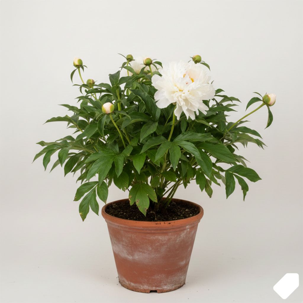Pivoine blanche