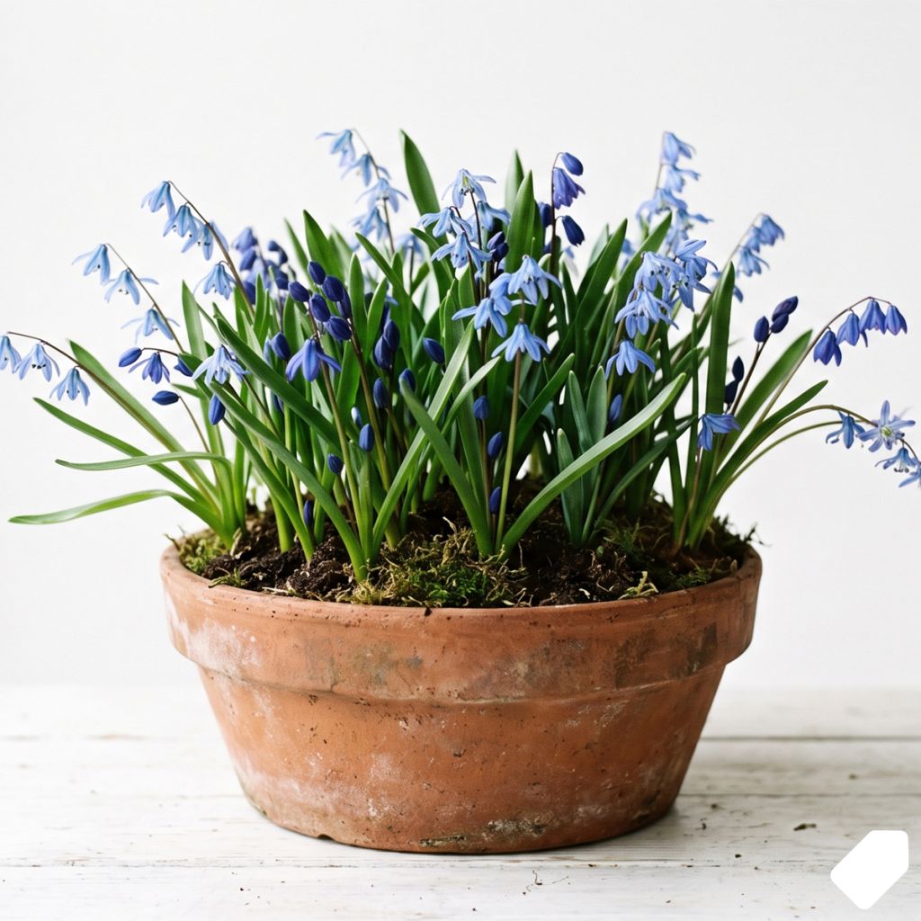 Scille de Sibérie bleue