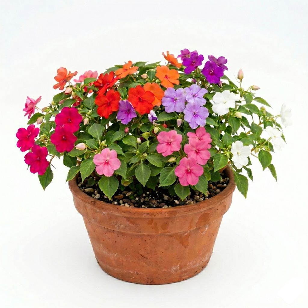 Impatiens à massif Mix