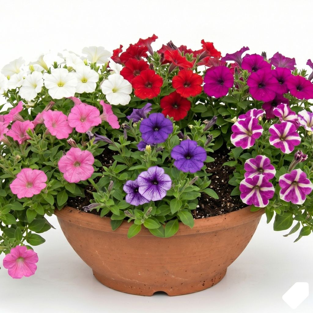 Pétunia à massif Mix