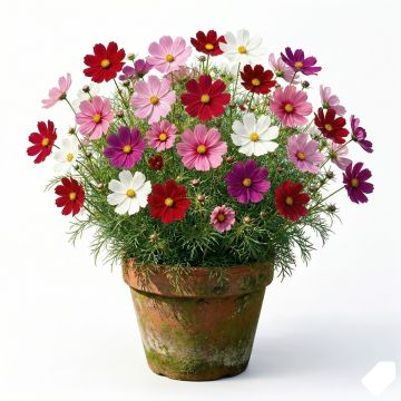 Cosmos à grande fleurs Sensation - Cosmos bipinnatus