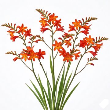 Crocosmia masoniorum, Montbretia